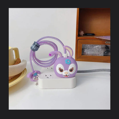 Purple Rabbit Charger Protecter
