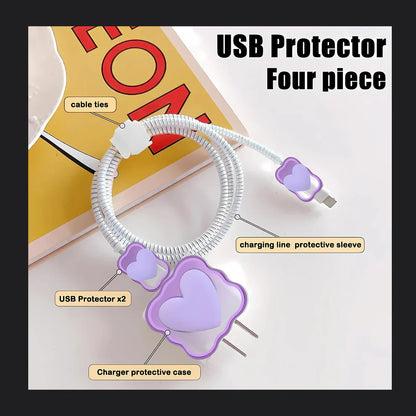 Purple Heart Charger Protector